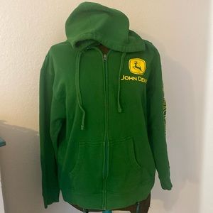 John Deere zip up jacket